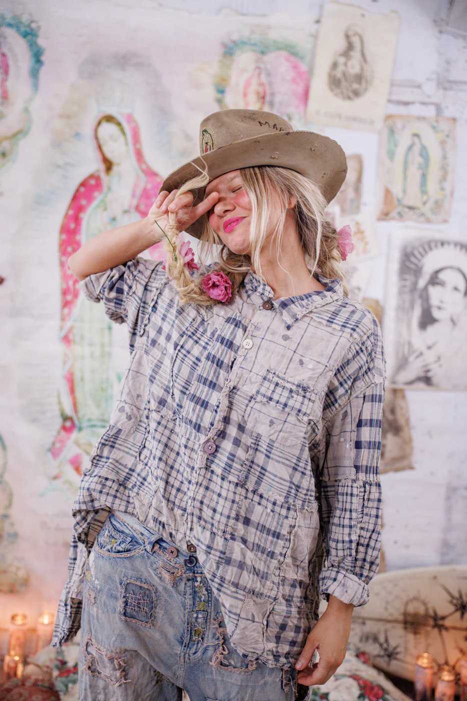 Patchwork Adison Workshirt - Image 3