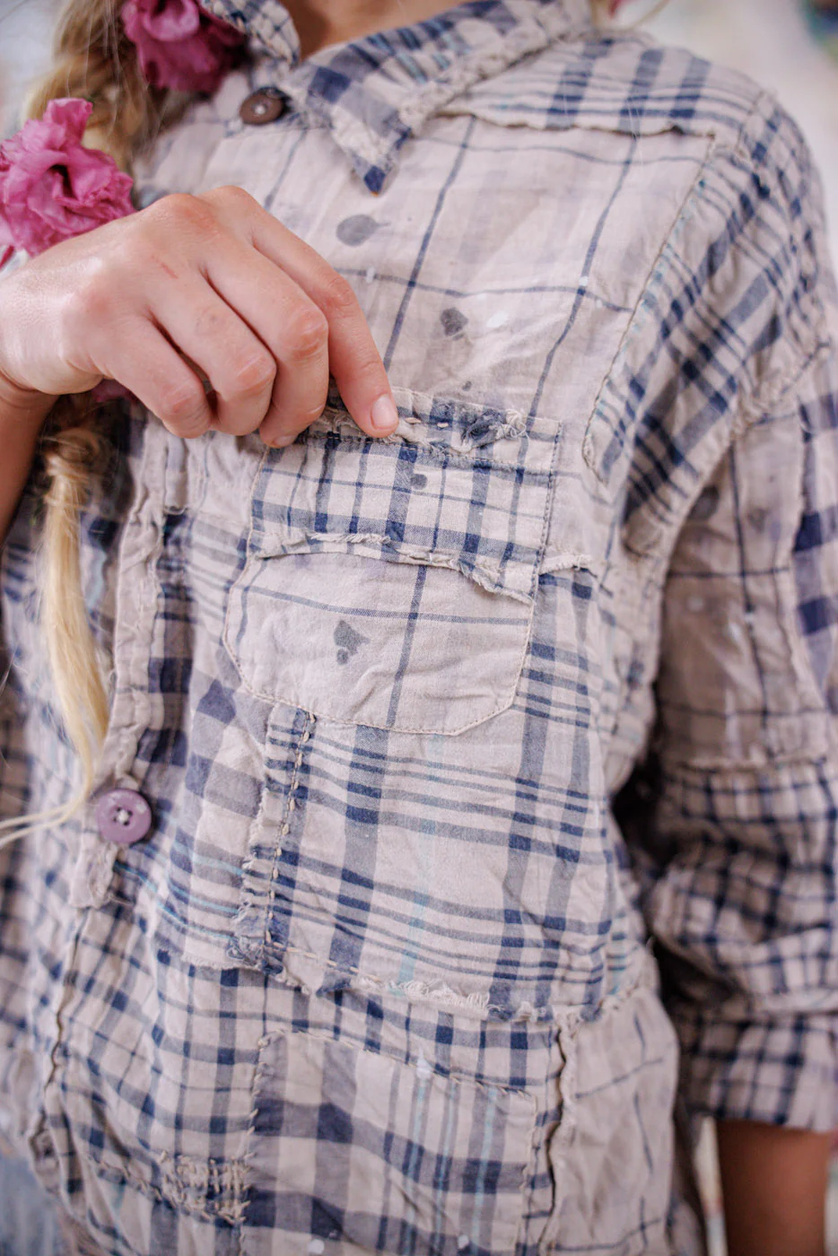Patchwork Adison Workshirt - Image 5