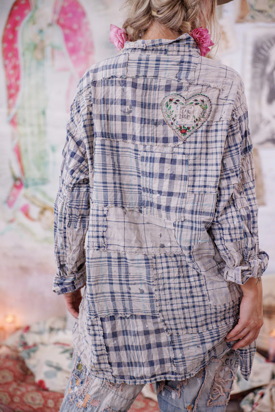 Patchwork Adison Workshirt - Image 8