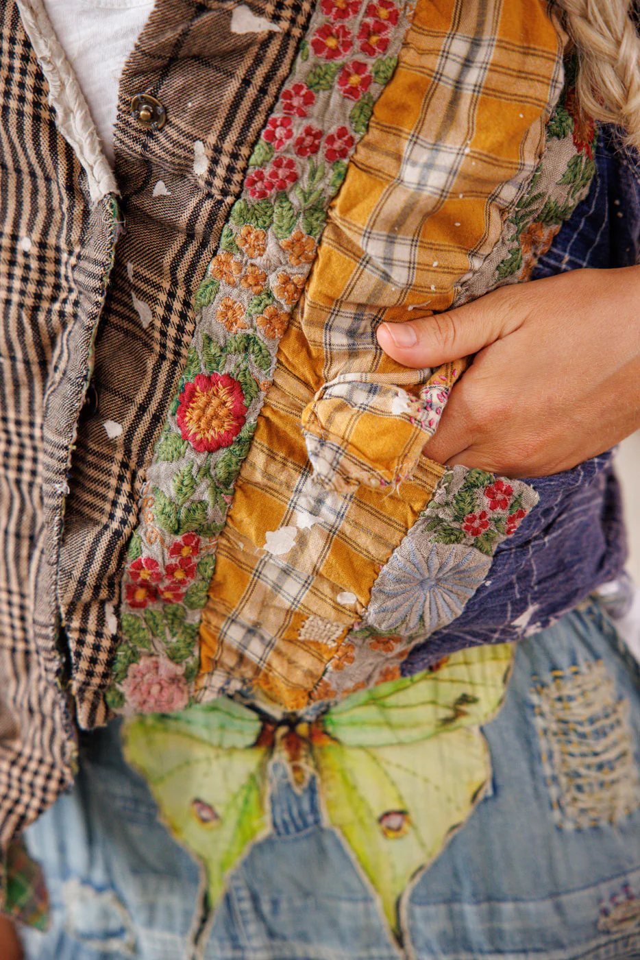 Patchwork Andriy Vest - Image 4