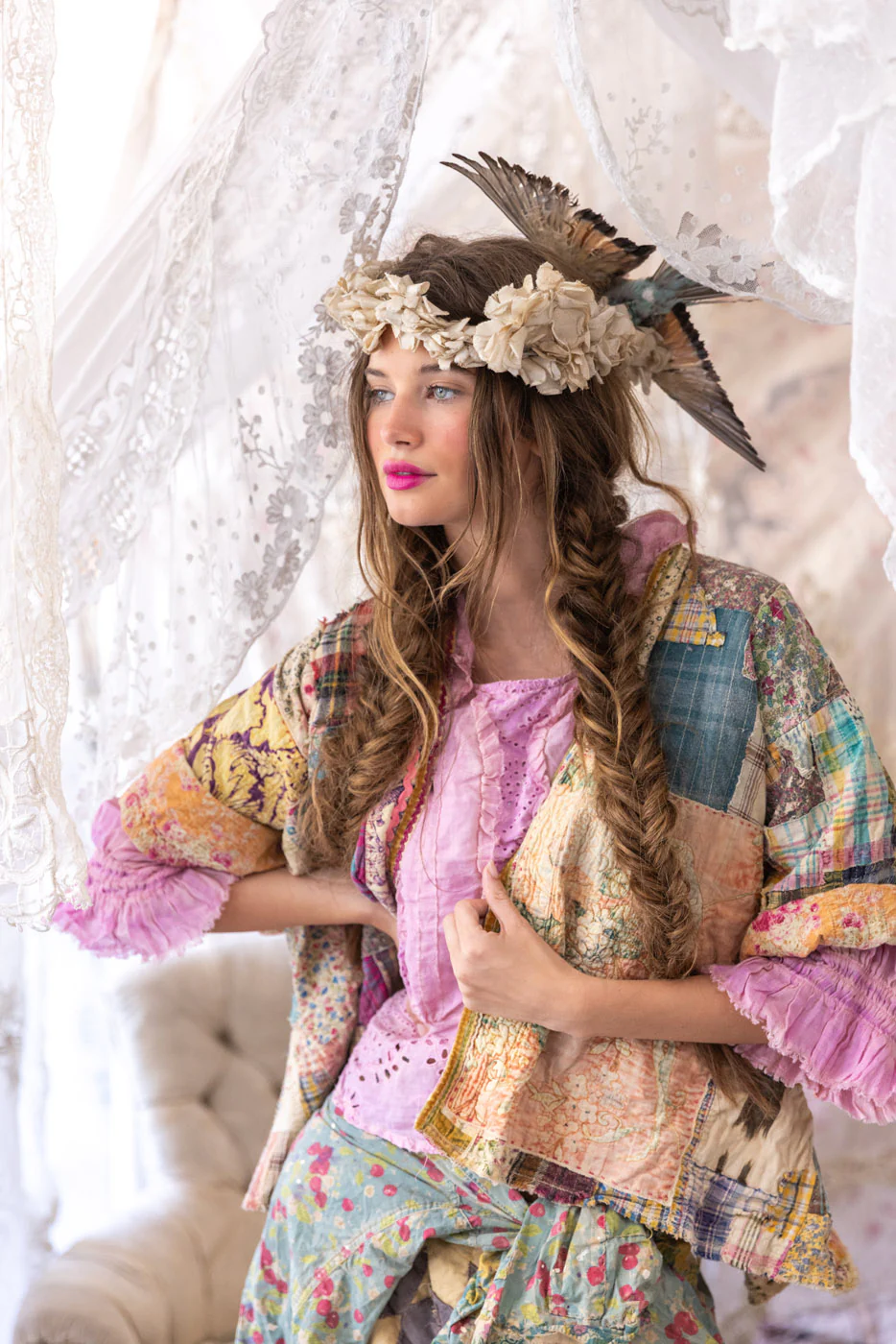 Patchwork Dekker Kimono - Image 3