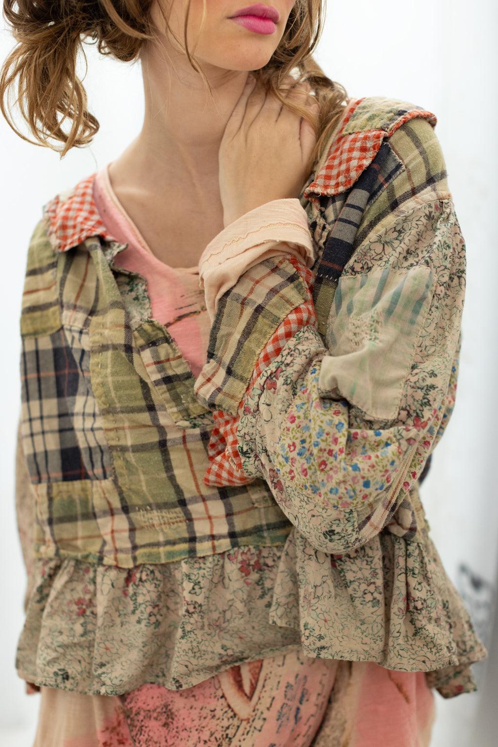 Patchwork Gaspar Blouse - Image 6