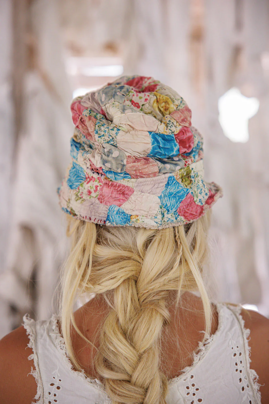 Patchwork Hunter Bucket Hat - Image 5