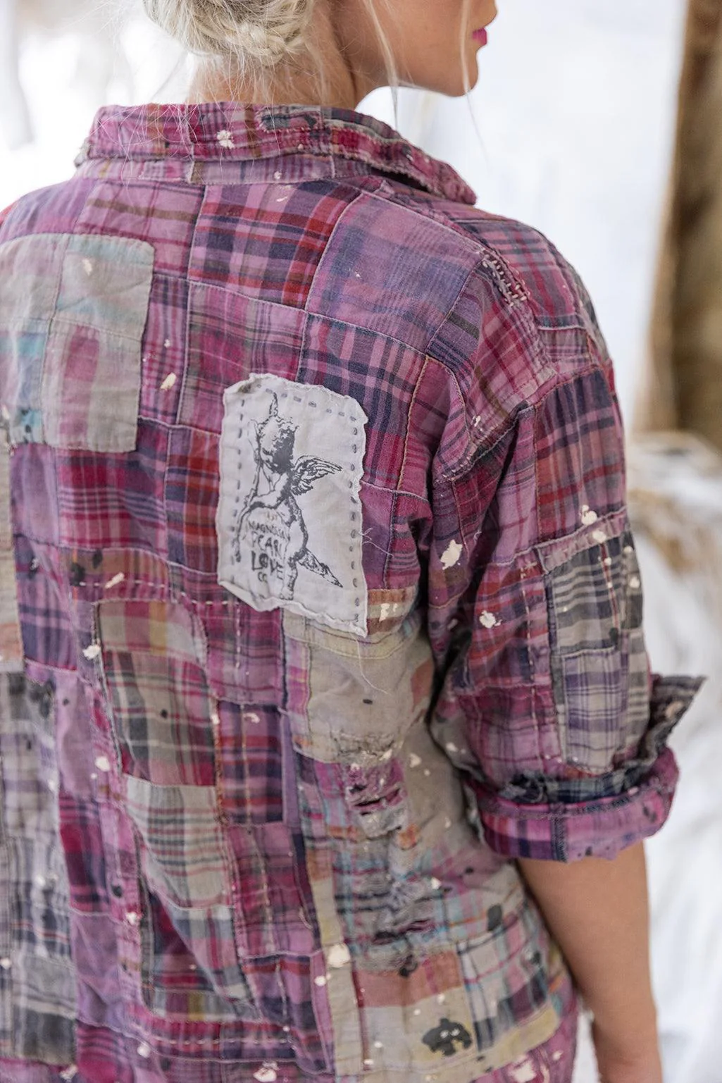 Patchwork Kelly Western Shirt - Image 5