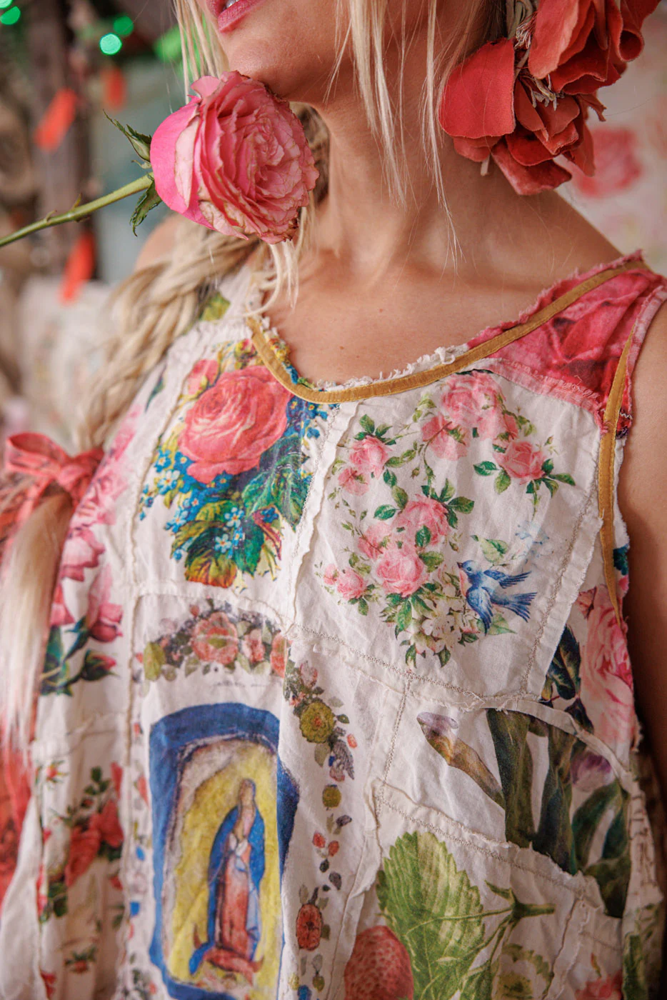 Patchwork Layla Tank Dress - Image 4