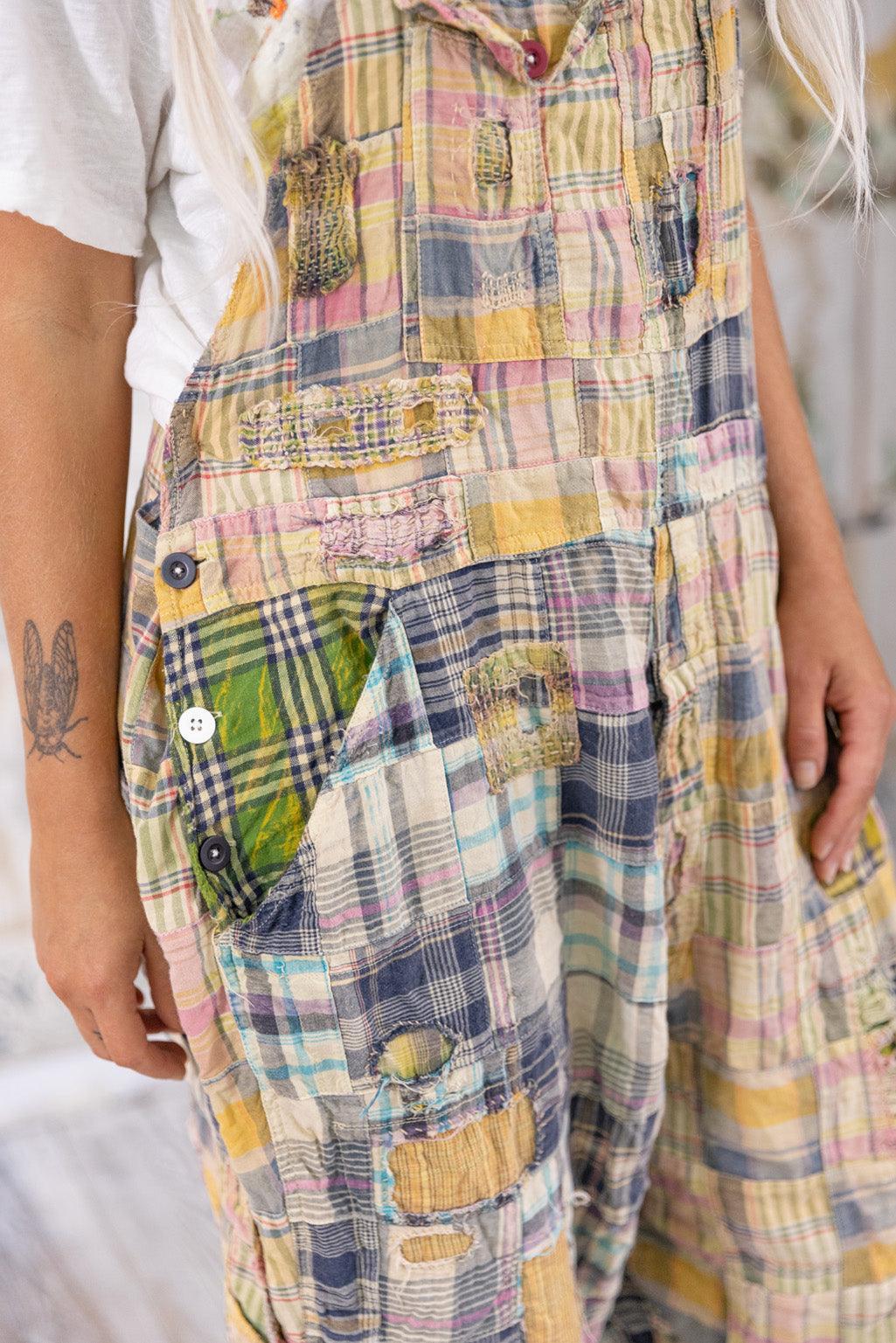 Patchwork Love Overalls - Image 4