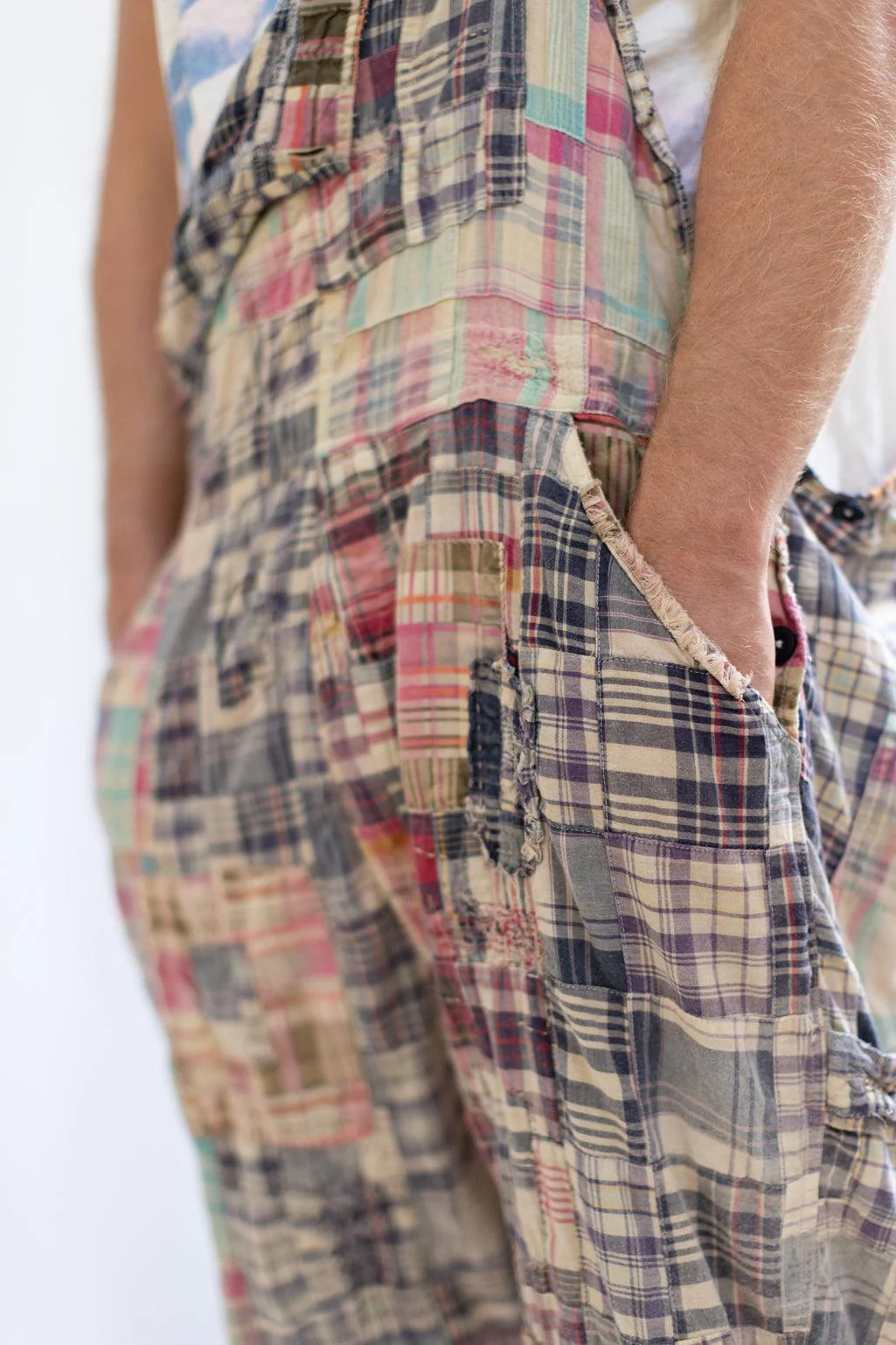 Patchwork Love Overalls - Image 4