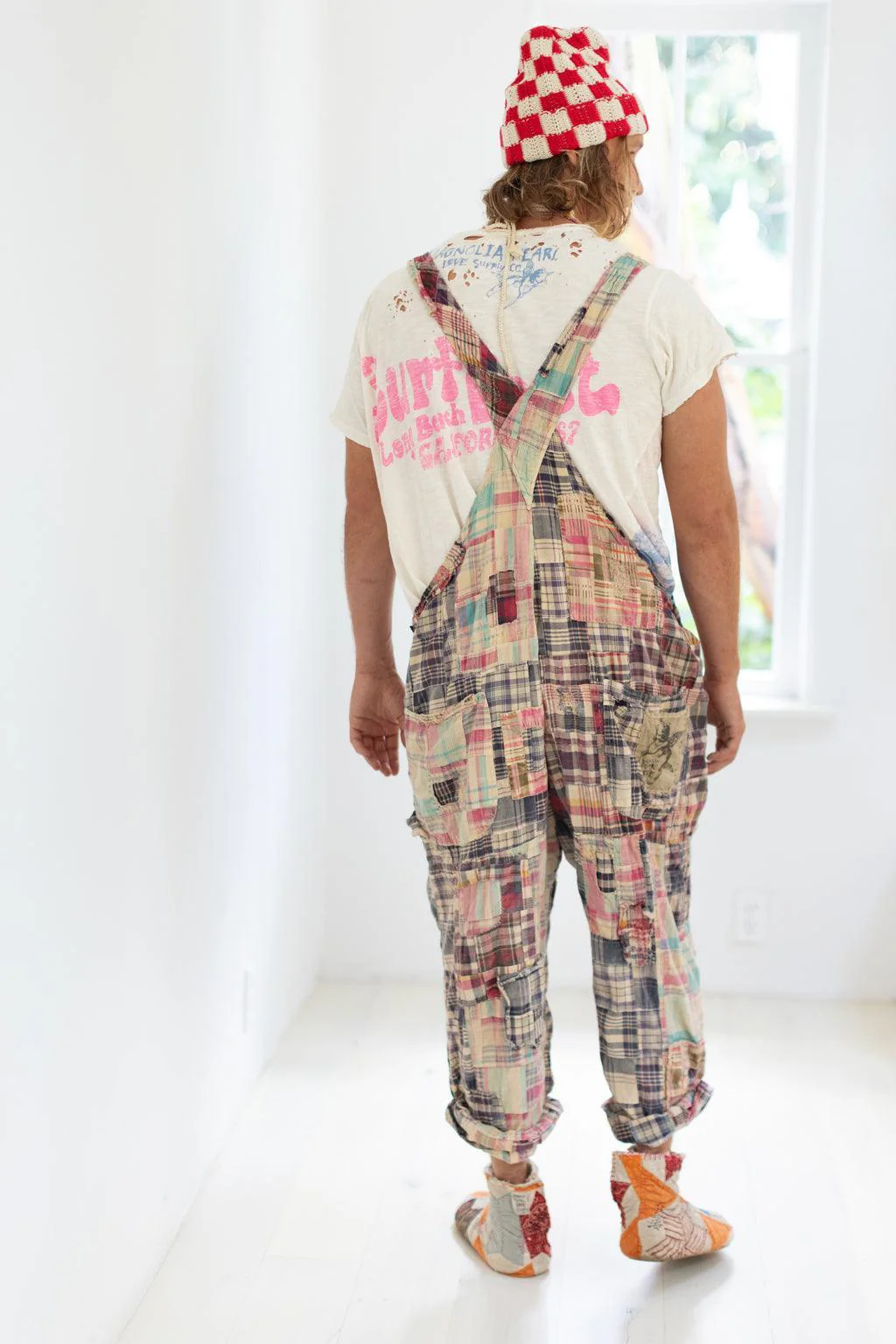 Patchwork Love Overalls - Image 6