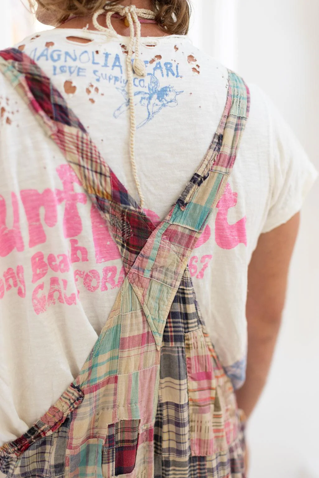 Patchwork Love Overalls - Image 7