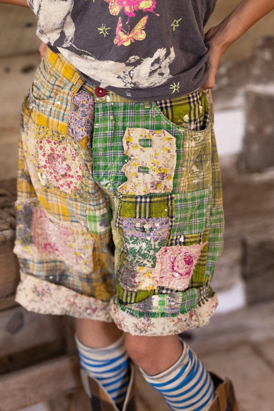 Patchwork Miner Shorts - Image 4