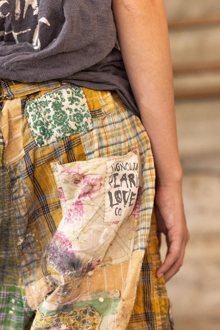 Patchwork Miner Shorts - Image 8