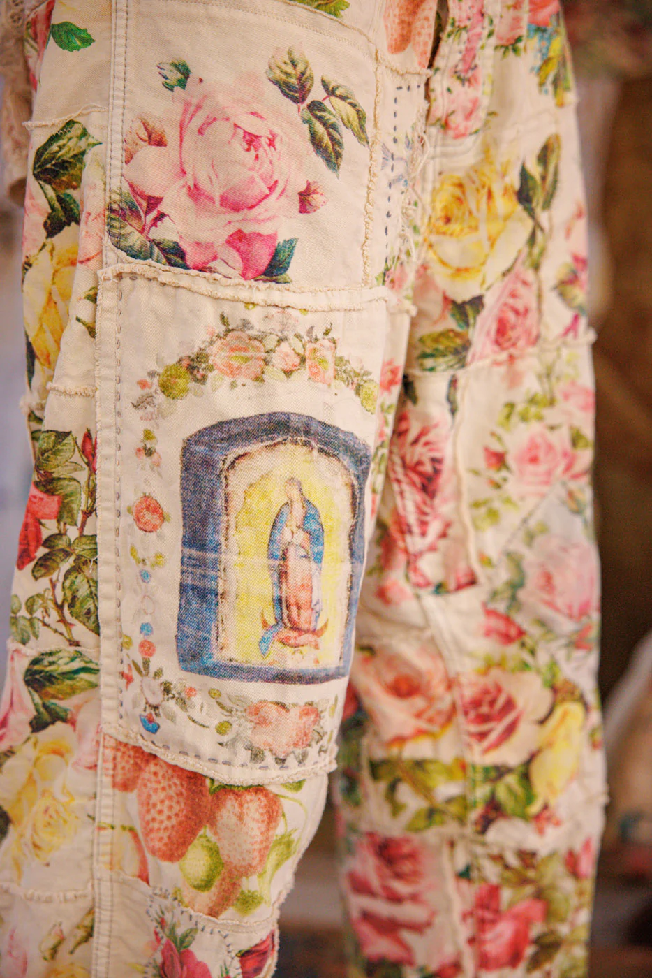 Patchwork Miner Trousers - Image 4
