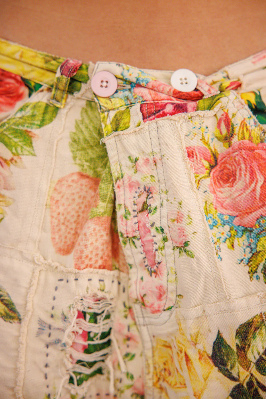 Patchwork Miner Trousers - Image 5