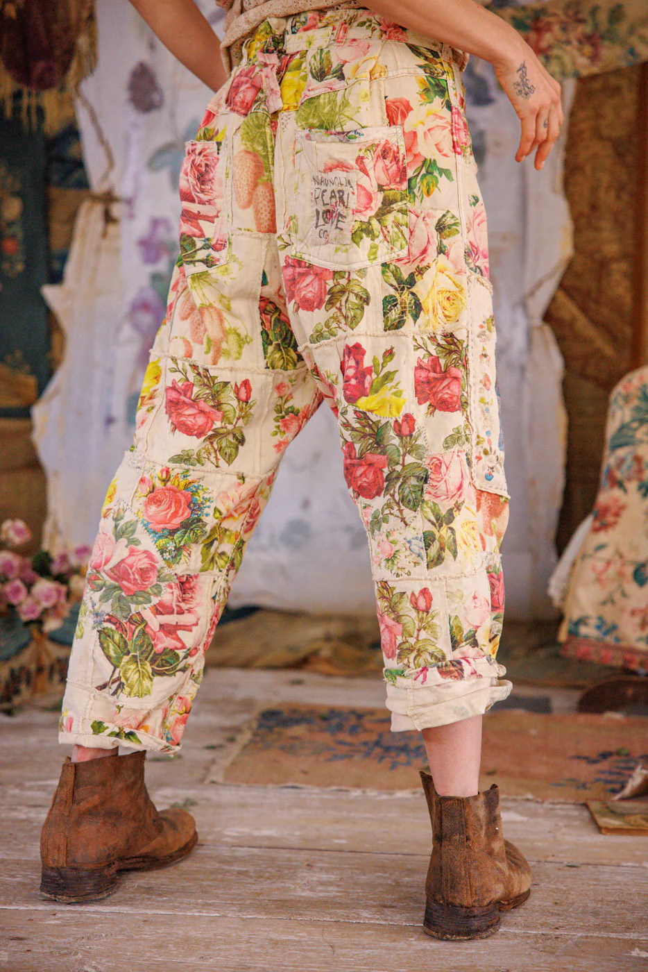 Patchwork Miner Trousers - Image 6