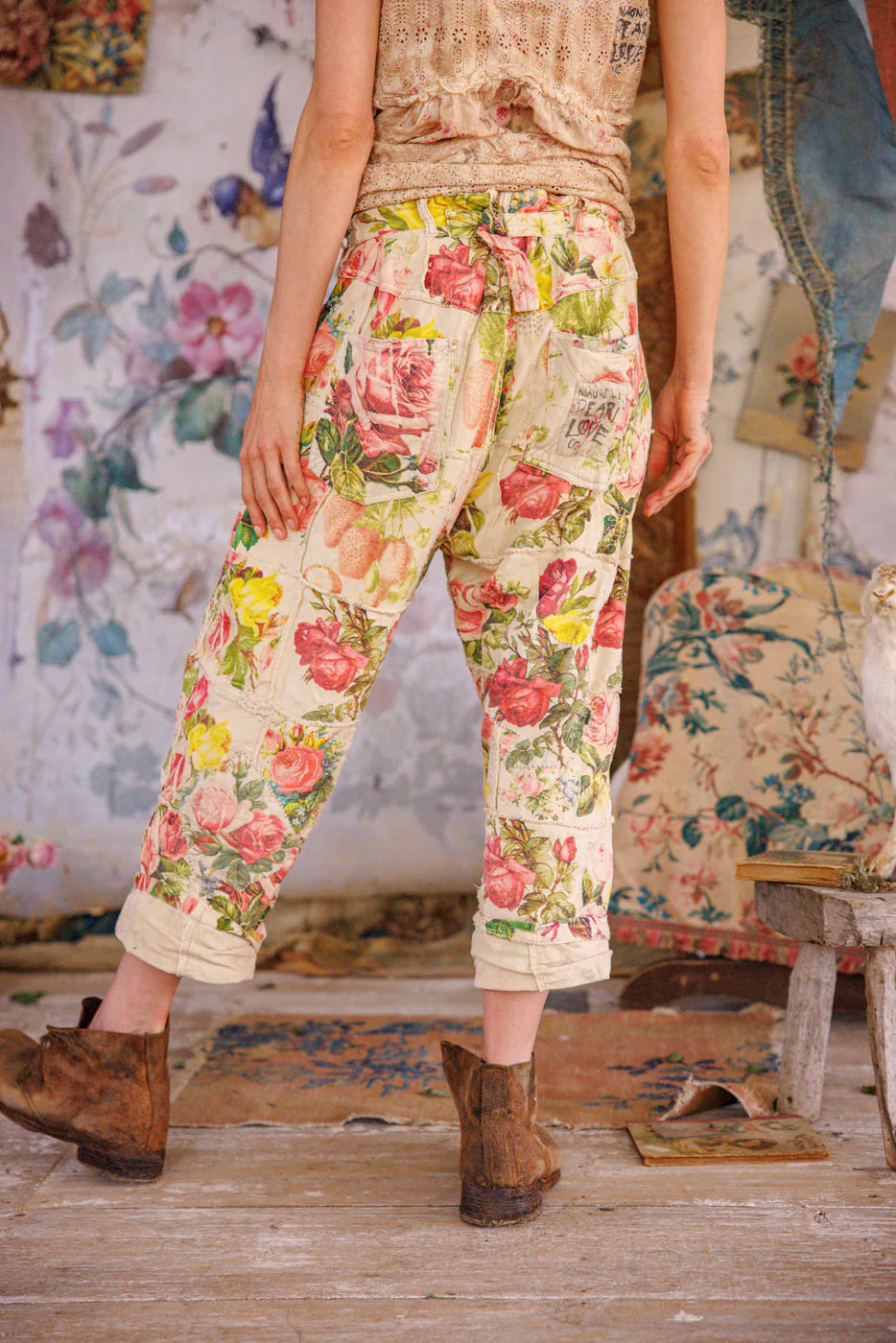 Patchwork Miner Trousers - Image 7