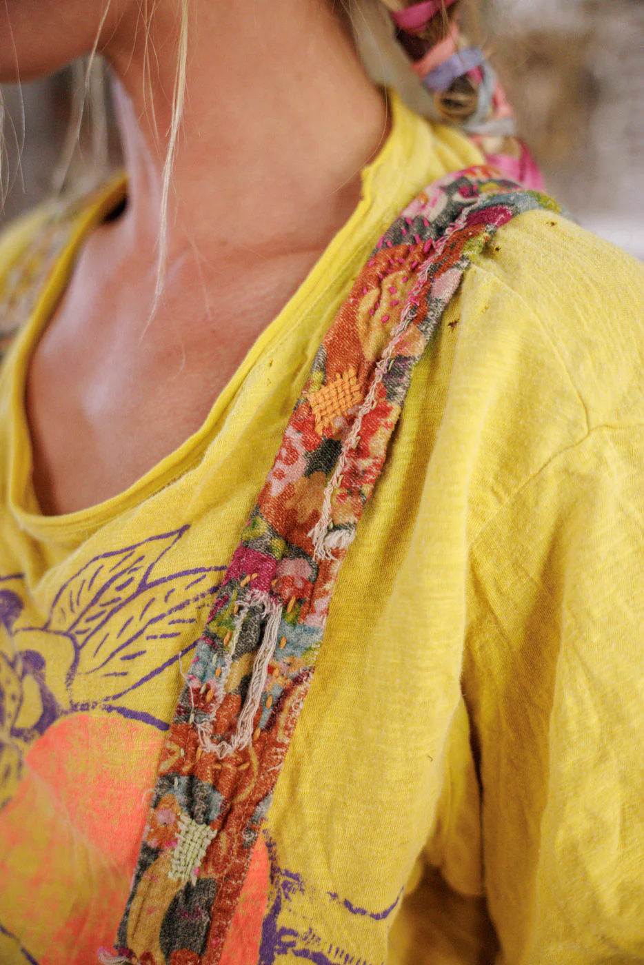Patchwork Shae Suspenders - Image 3