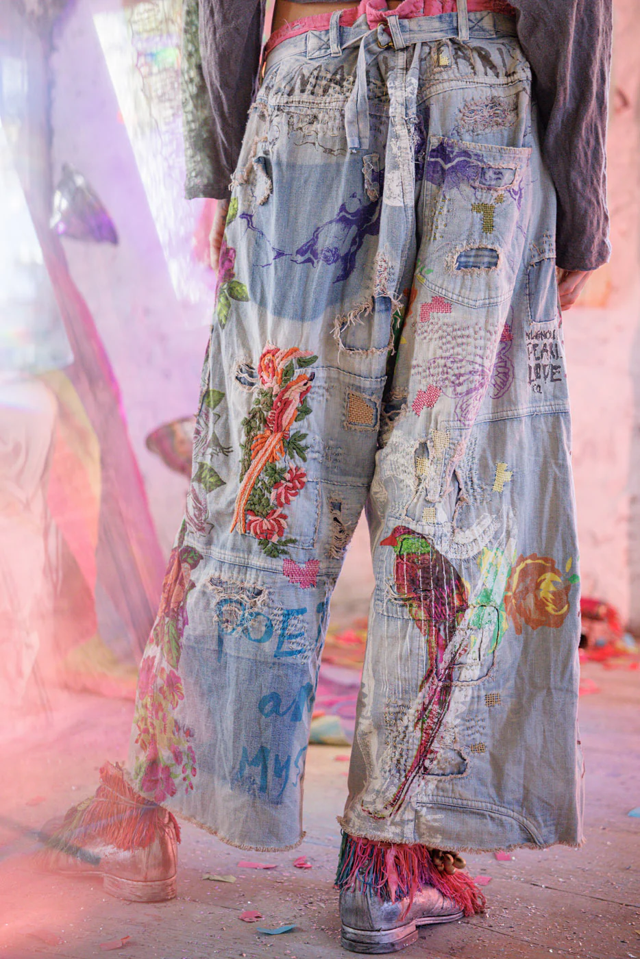 Peonies Dani Blues Denims - Image 4