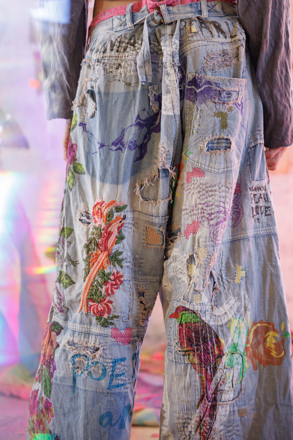 Peonies Dani Blues Denims - Image 5