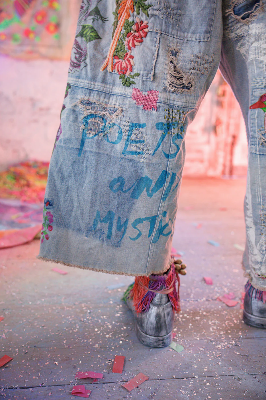 Peonies Dani Blues Denims - Image 7