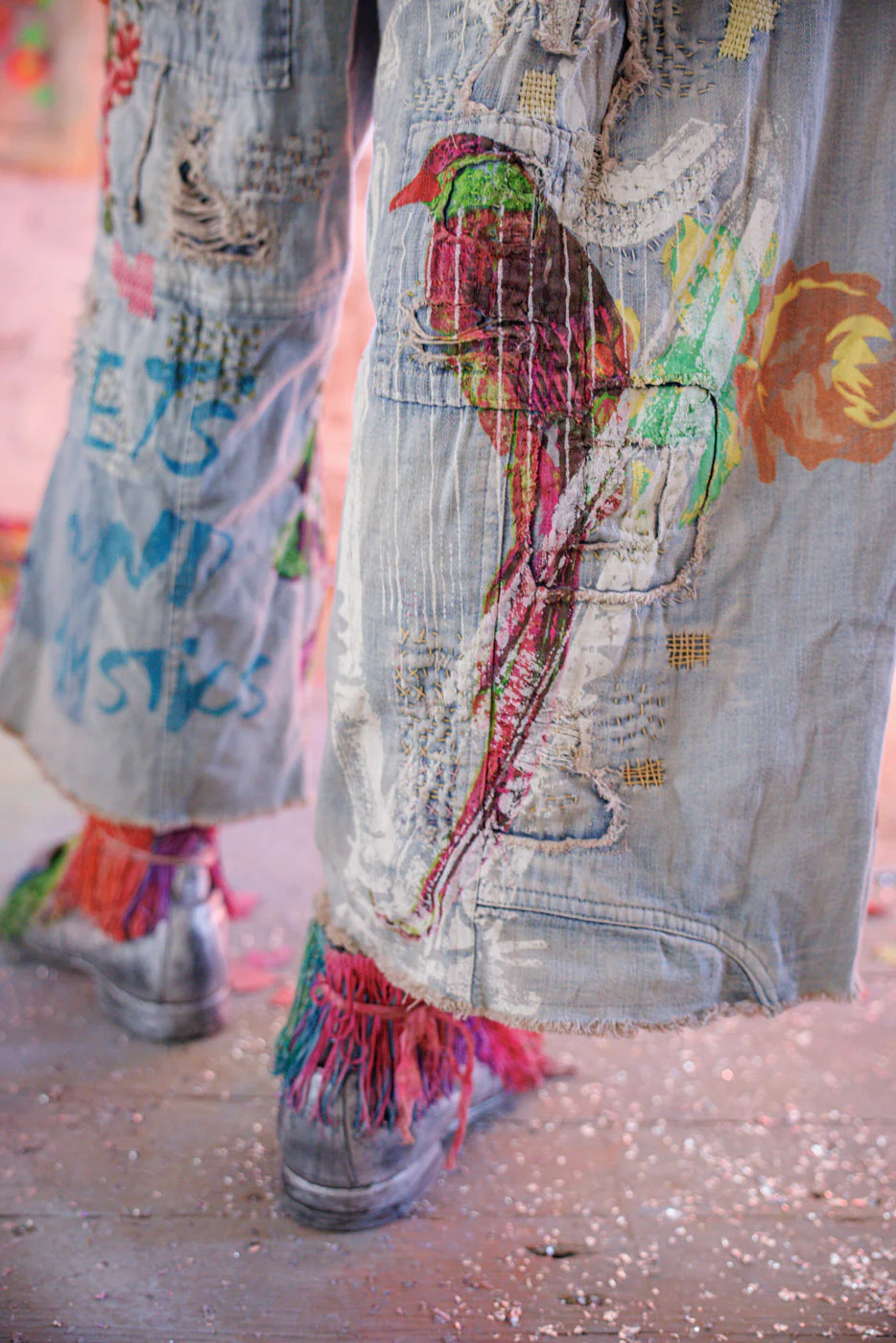 Peonies Dani Blues Denims - Image 8