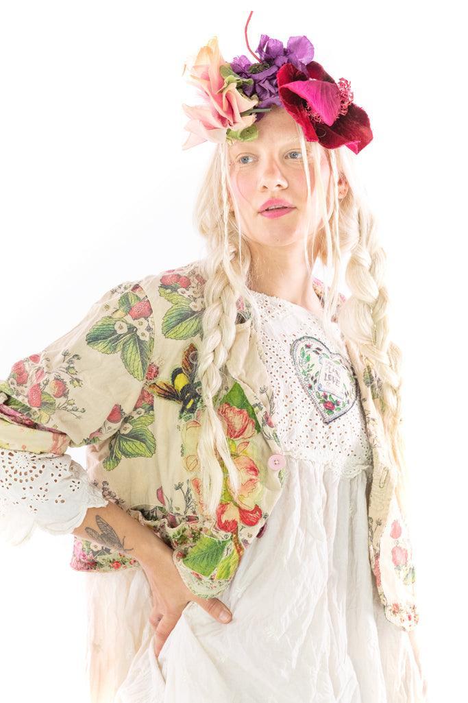 Printed Cropped Kelley Coat - Image 3