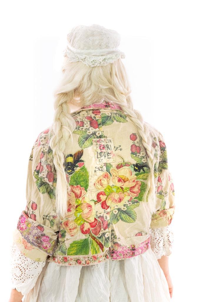 Printed Cropped Kelley Coat - Image 4