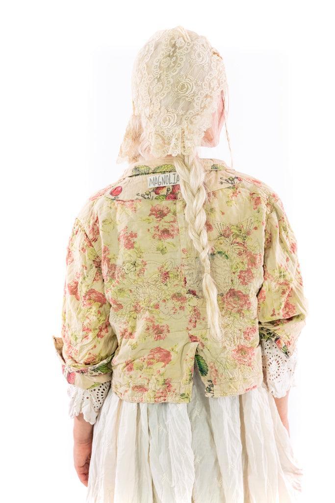 Printed Cropped Kelley Coat - Image 7