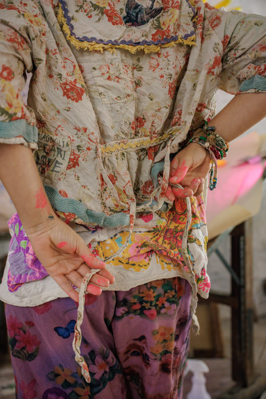 Printed Millie Jo Blouse - Image 7
