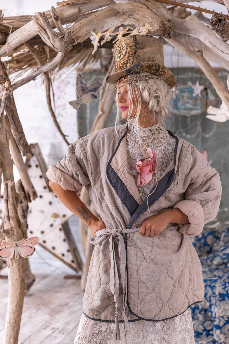 Quilted Aleda Coat - Image 4
