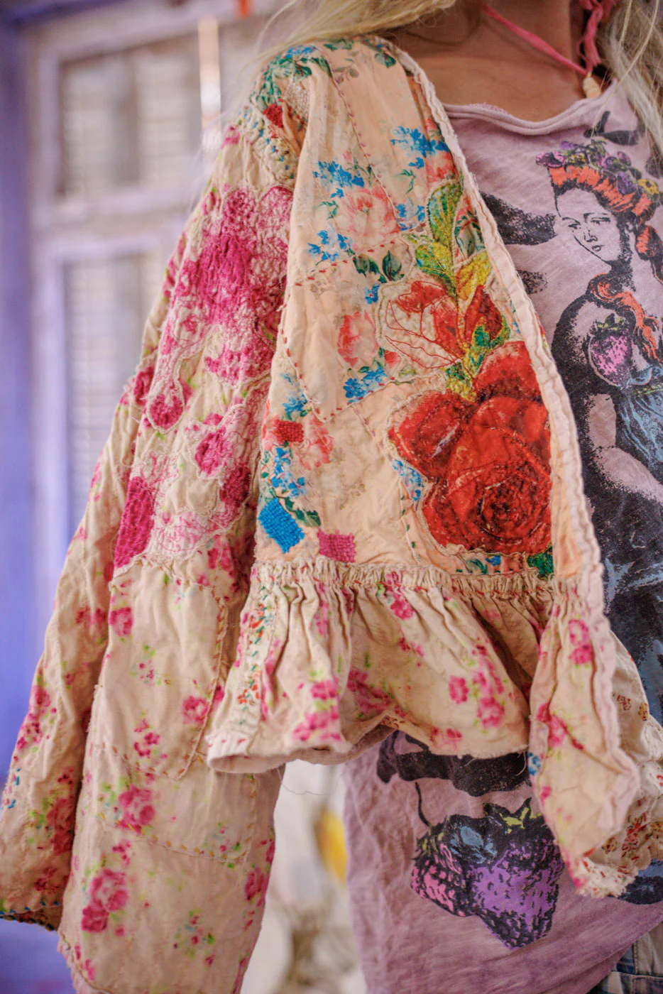 Quilted Lise Lotte Piano Shawl - Image 5