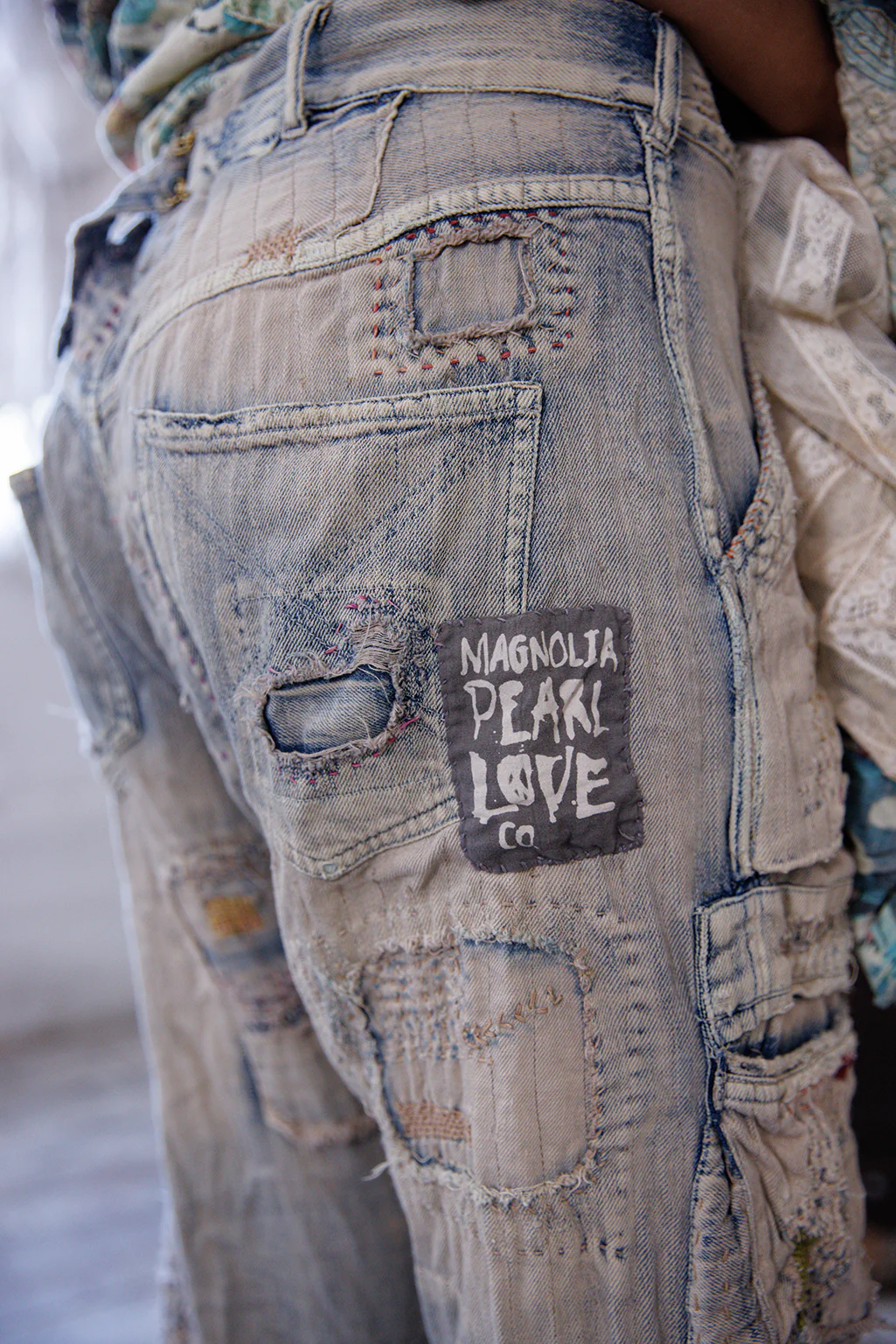 Quilted Tatum Cargo Denims - Image 6
