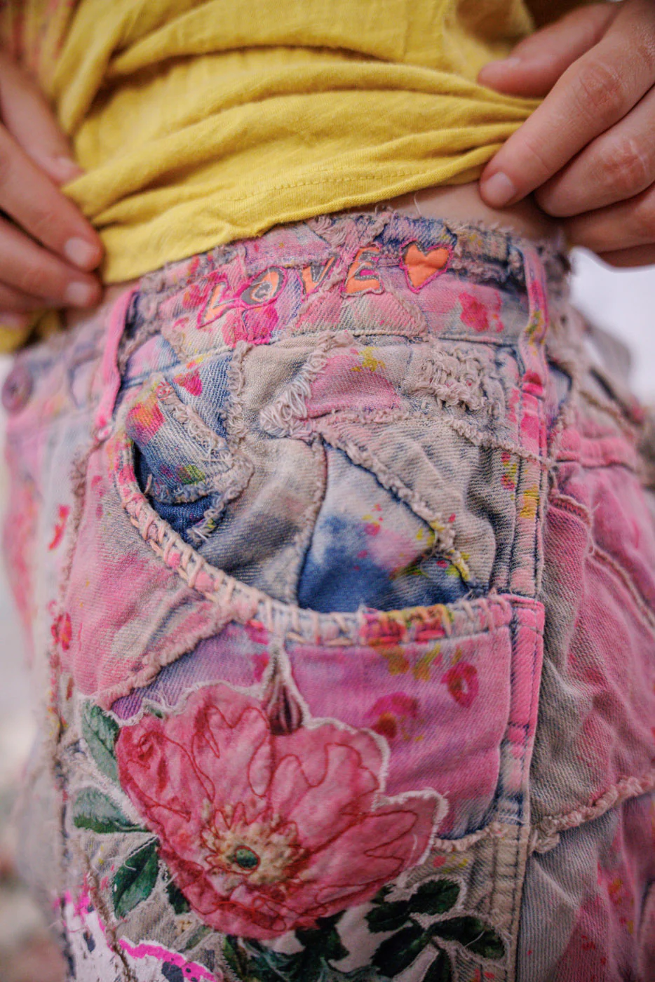 Quiltwork Applique Miner Denims - Image 13