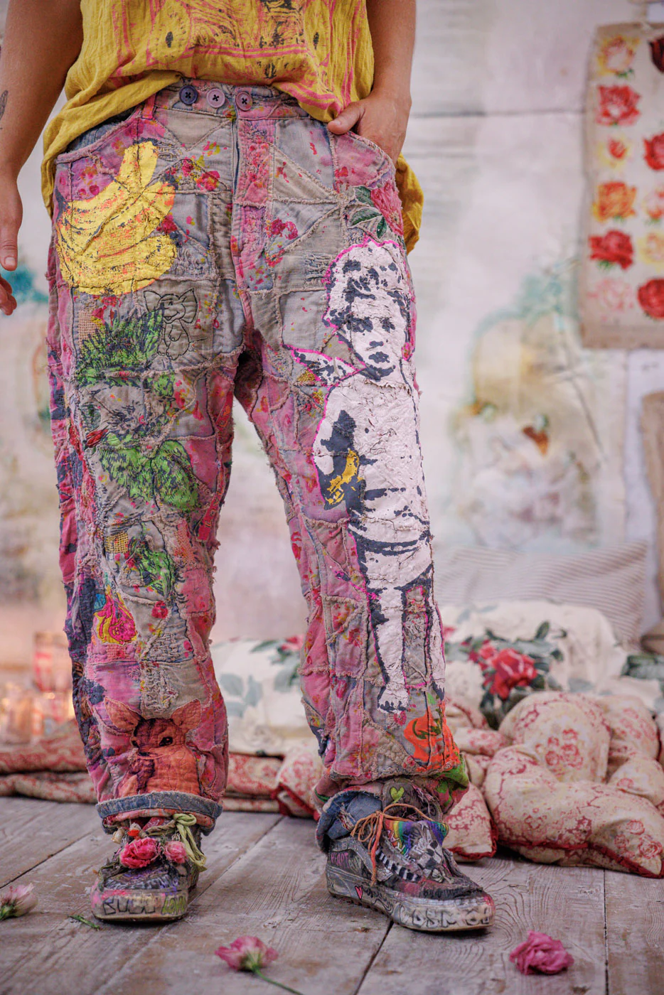 Quiltwork Applique Miner Denims - Image 2