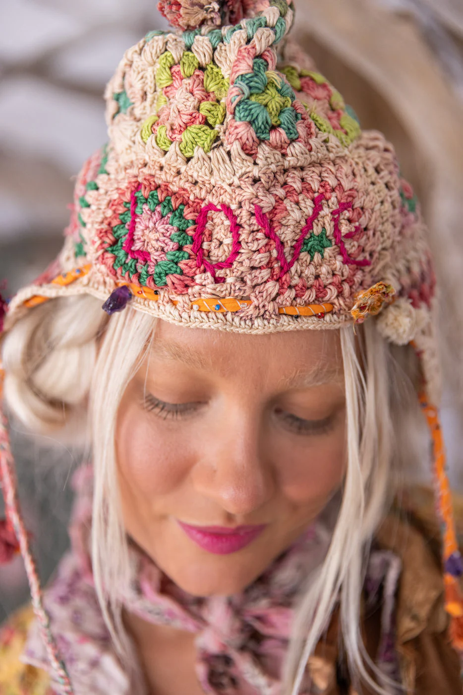 Quiltwork Brux Trapper Hat - Image 3