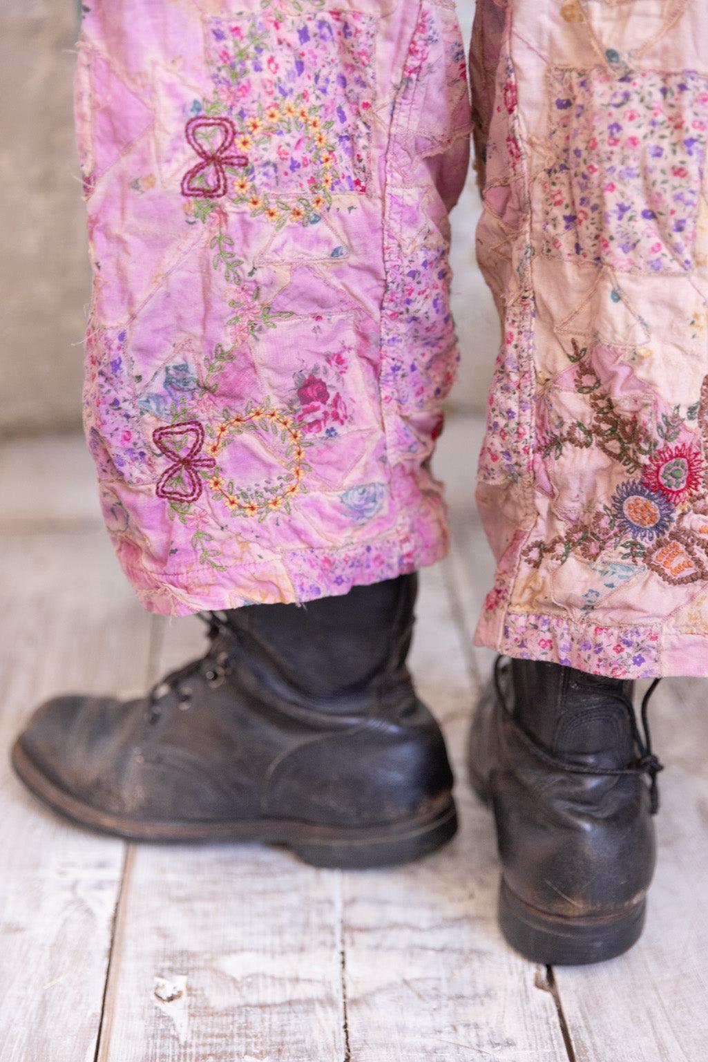 Quiltwork Embroidered Overalls - Image 7