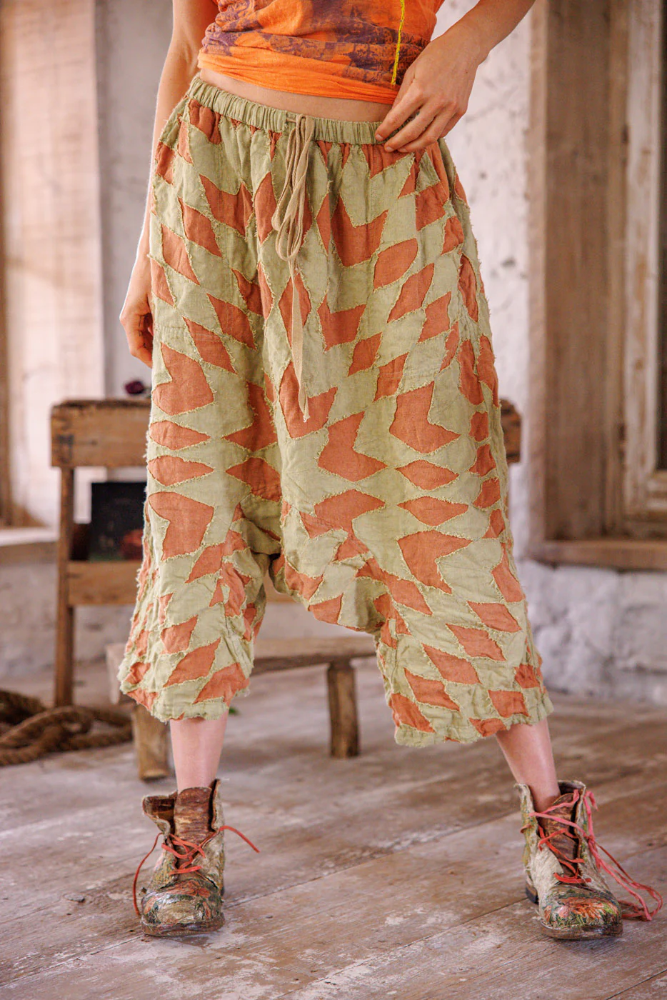 Quiltwork Garçon Trousers - Image 3