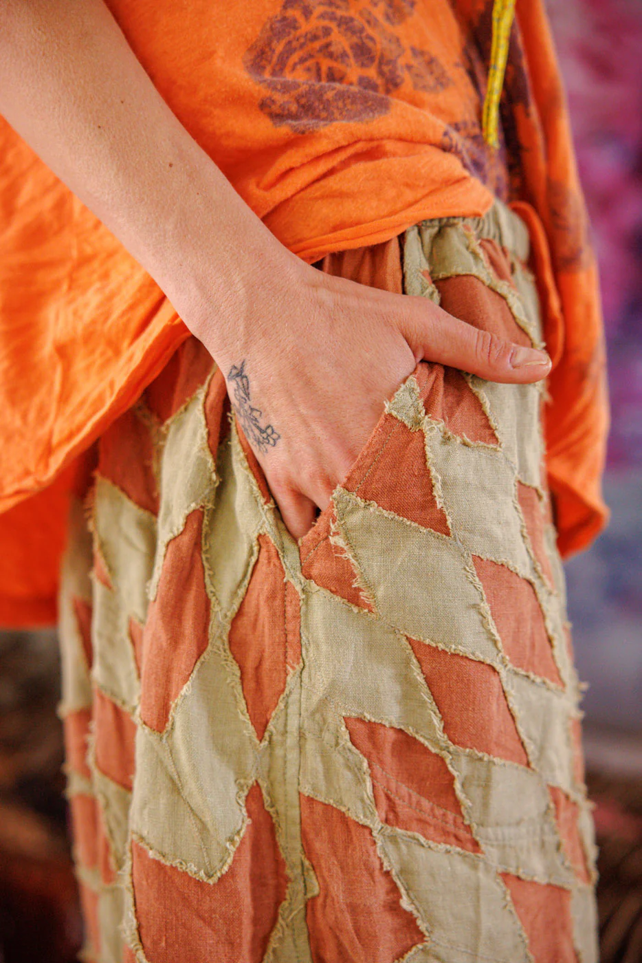 Quiltwork Garçon Trousers - Image 6