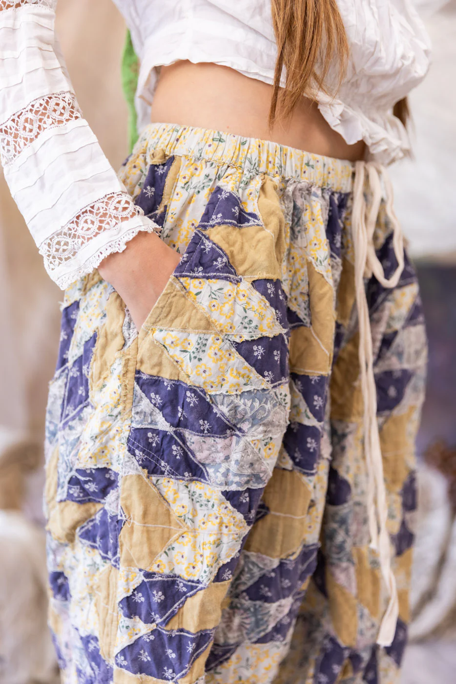 Quiltwork Garçon Trousers - Image 6
