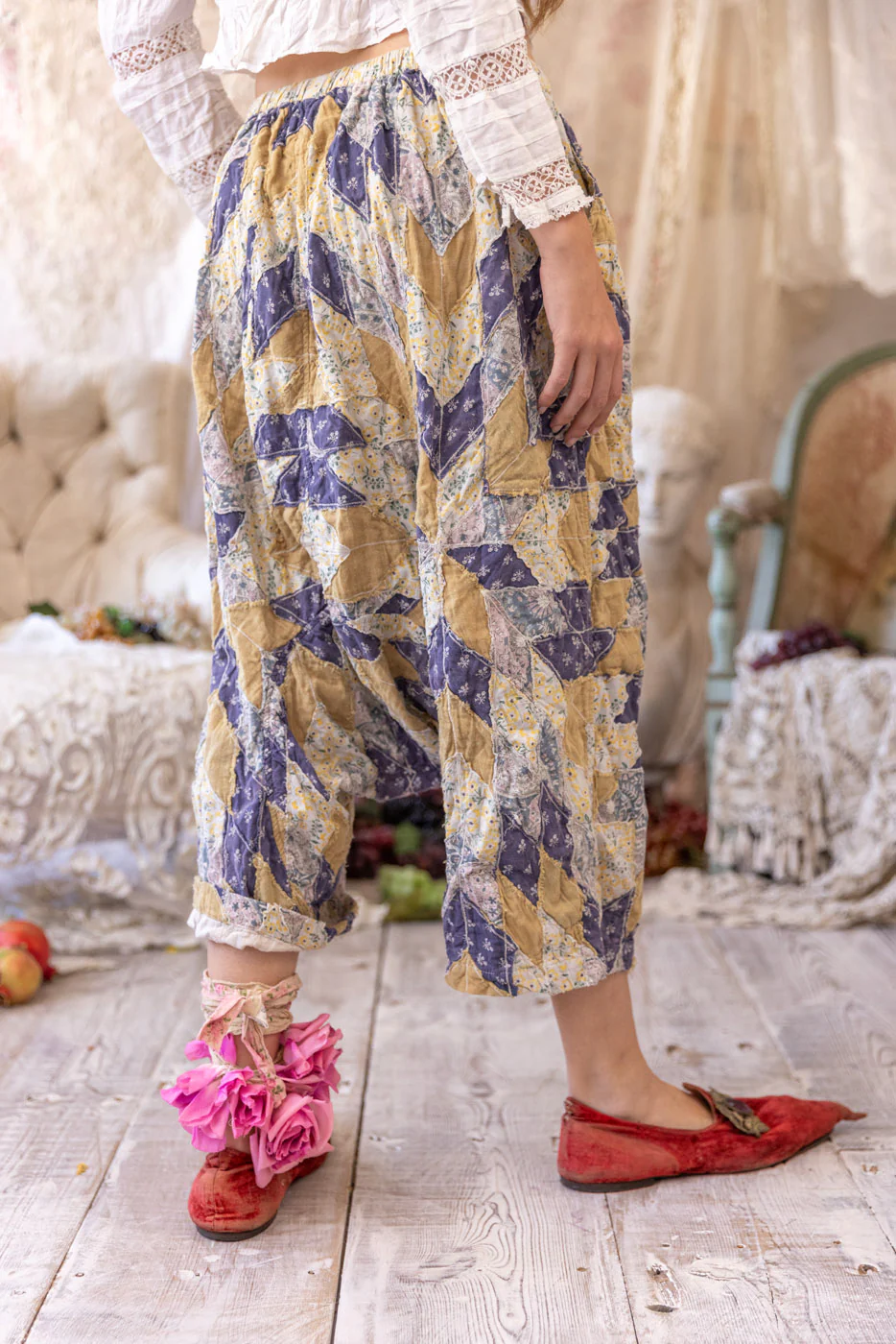Quiltwork Garçon Trousers - Image 8