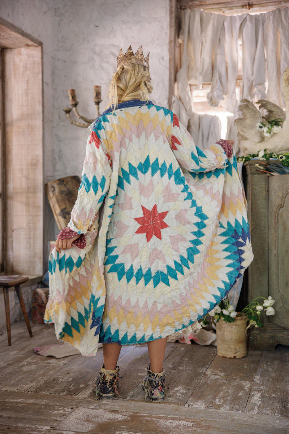 Quiltwork Tancy Coat - Image 6