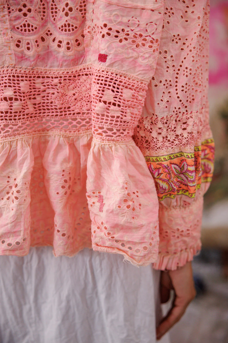 Rose Pompadour Blouse - Image 12
