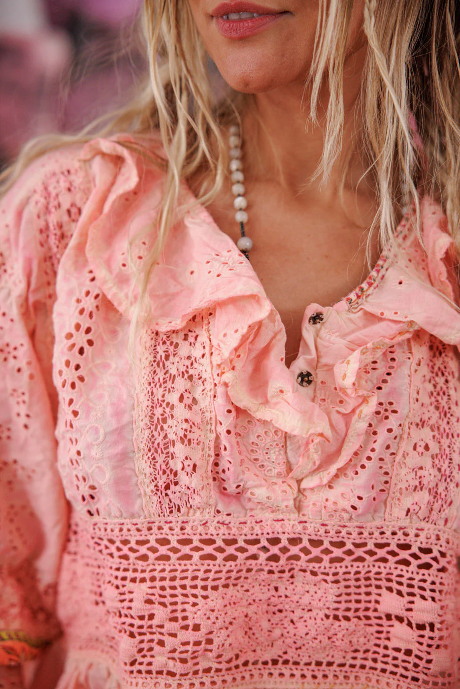 Rose Pompadour Blouse - Image 5