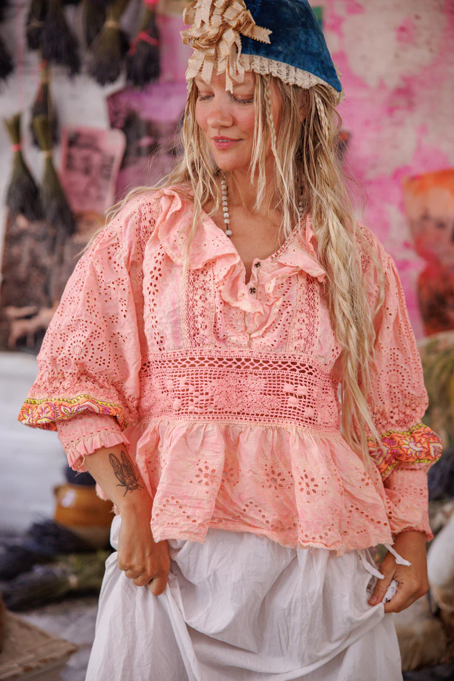 Rose Pompadour Blouse - Image 6