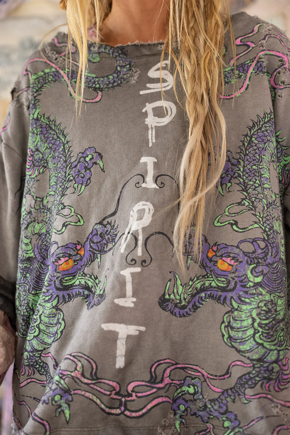 Spirit Dragon Hermosa Sweatshirt - Image 6