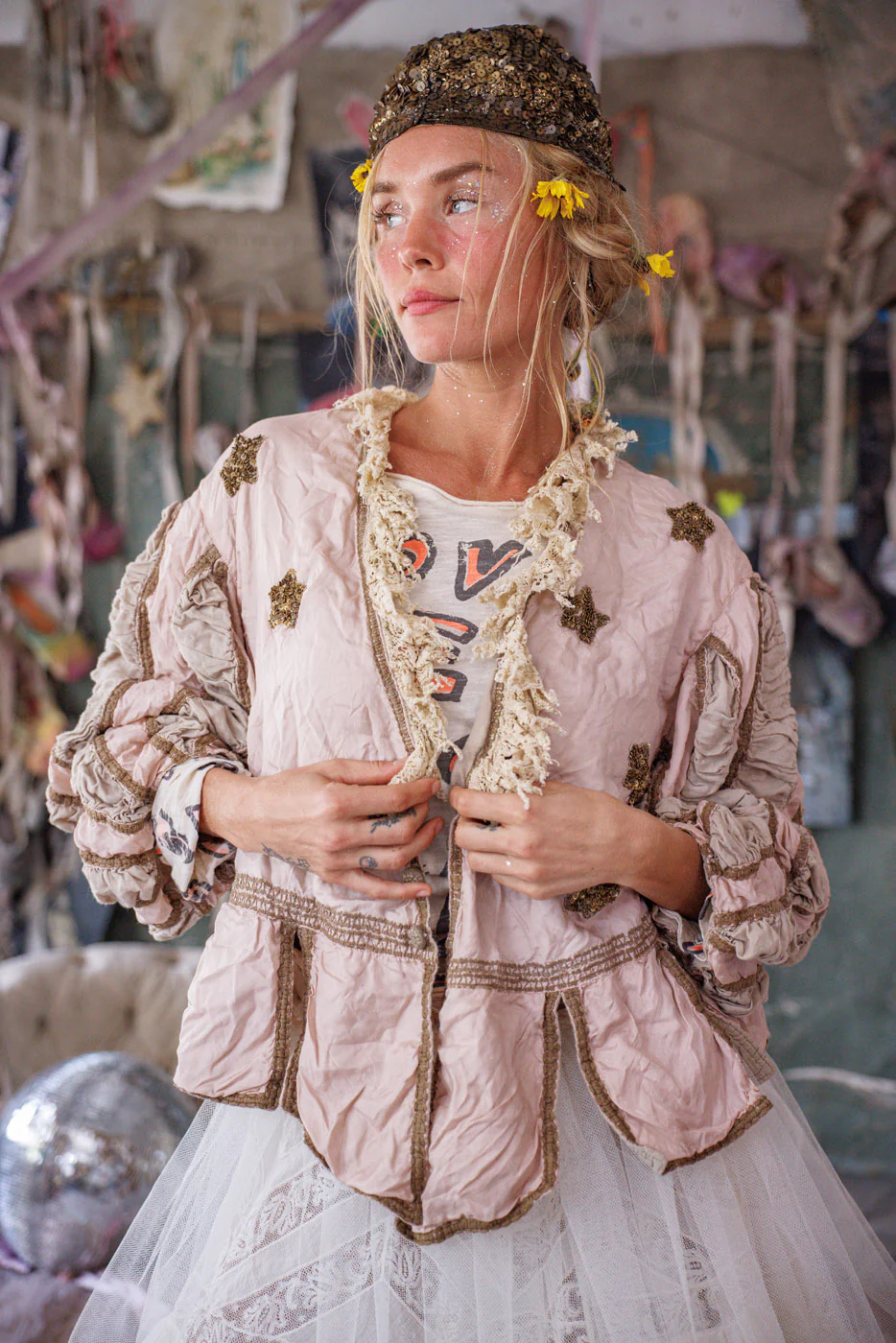 Cropped Monique Jacket - Image 3