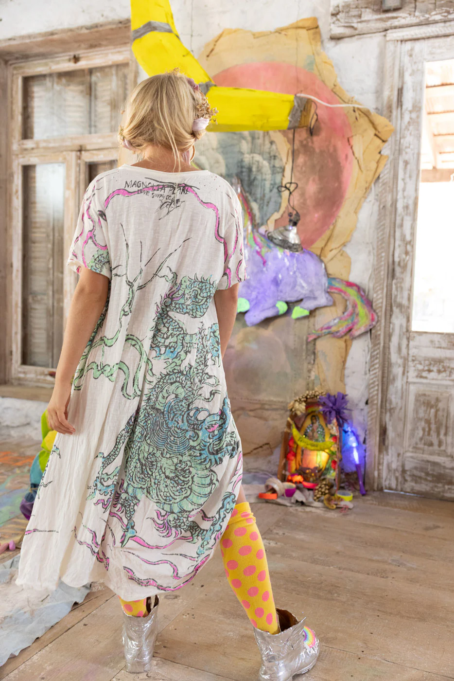 Spirit Dragon Tee Dress - Image 3