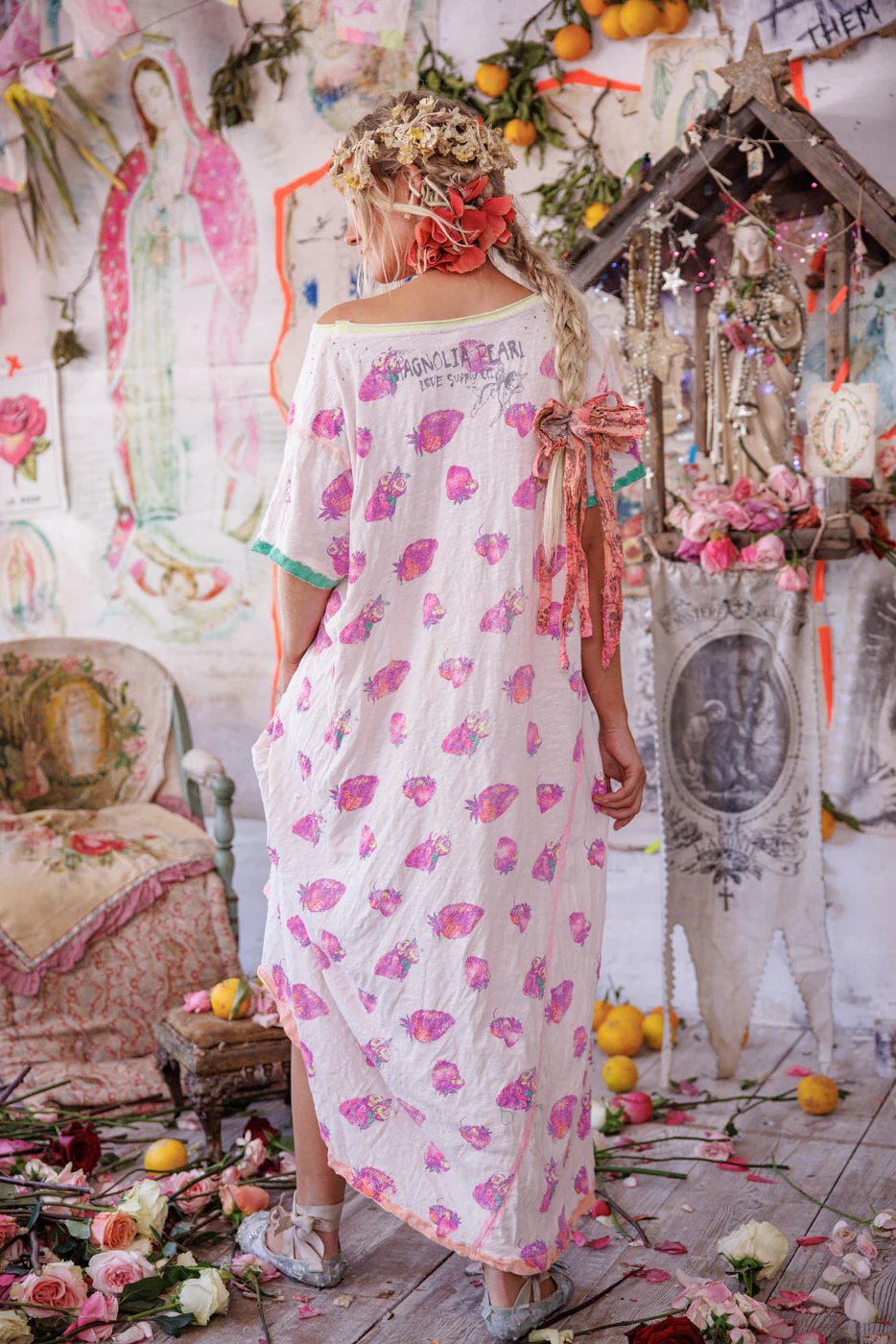 Strawberry Tee Dress - Image 6