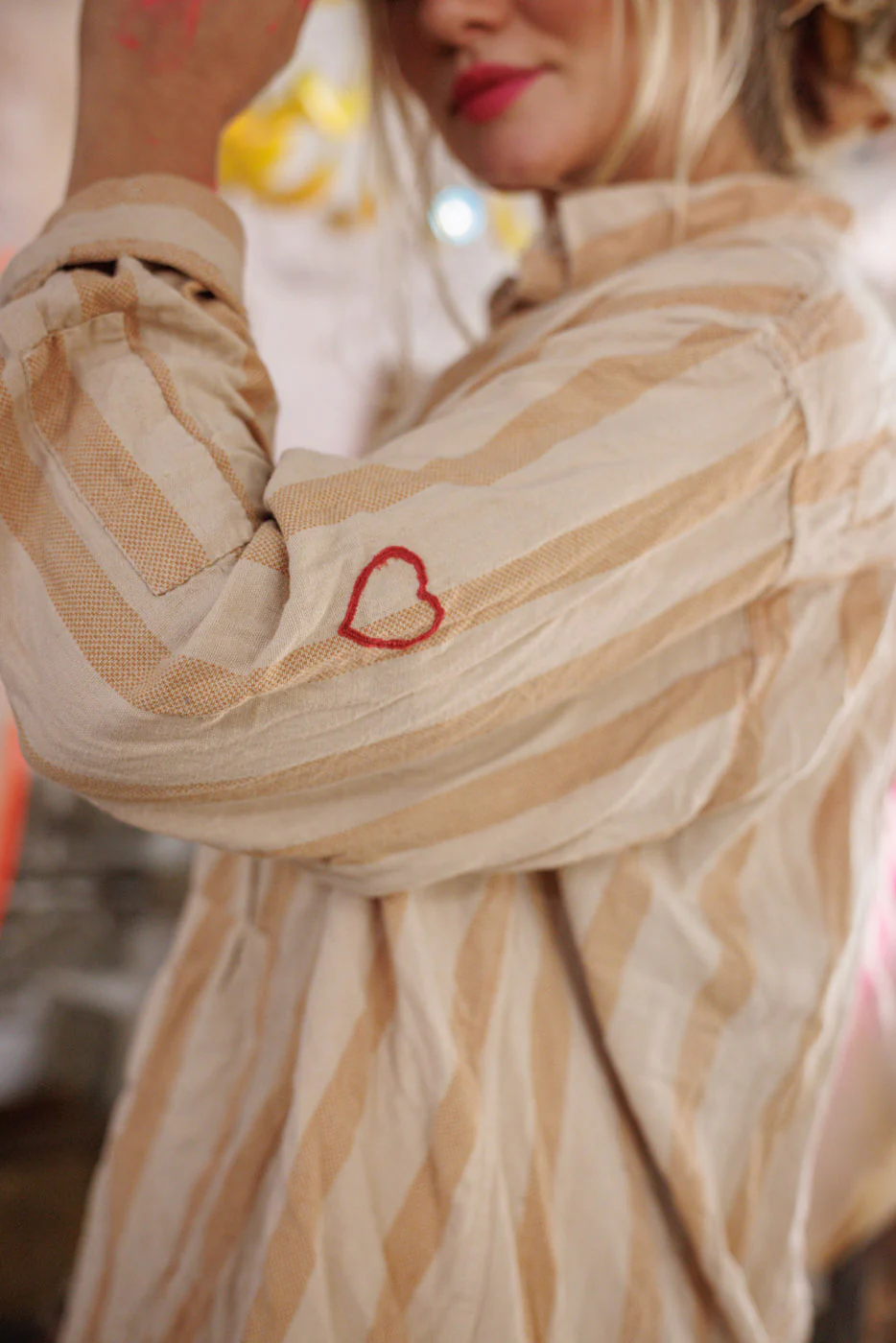 Stripe Raya Shirt - Image 10