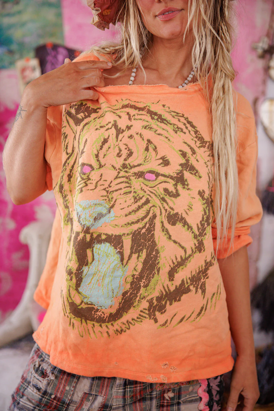Tiger Face Hermosa Sweatshirt - Image 4
