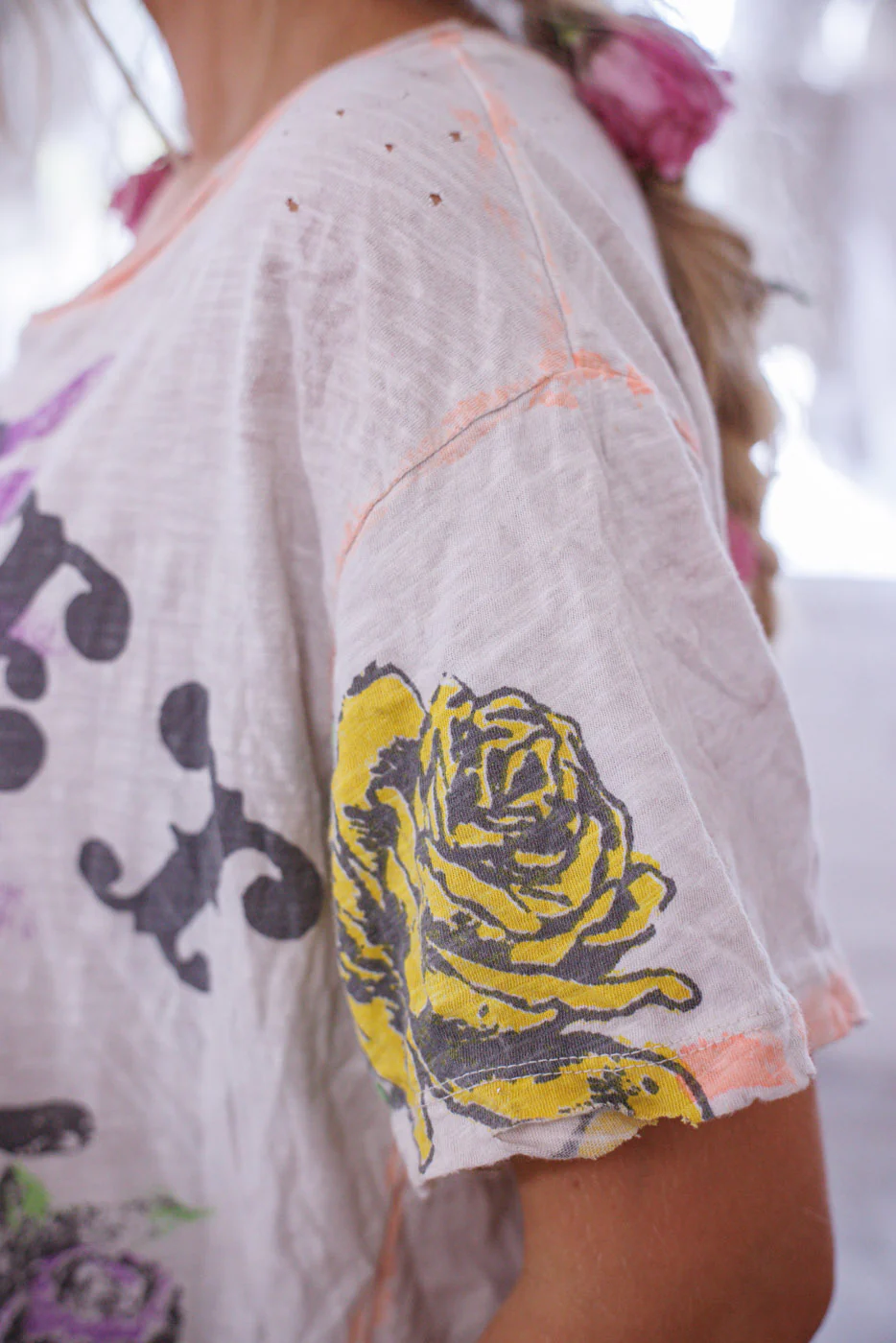 Violet Funk N' Junk Tee - Image 3